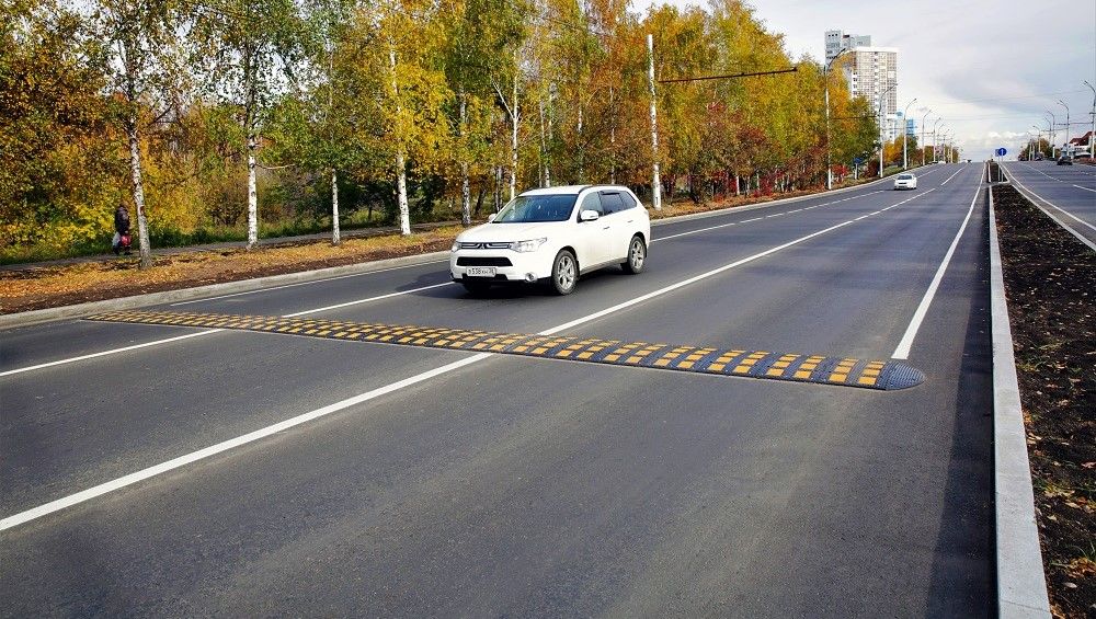 Как самостоятельно установить лежачего полицейского?